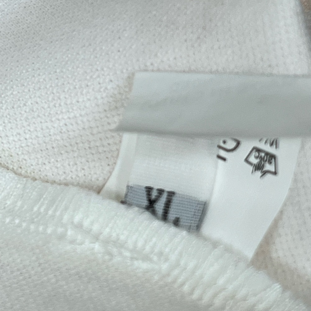 🟢 Unbranded White Sundress with Orange Stripes - Picture 6 of 9